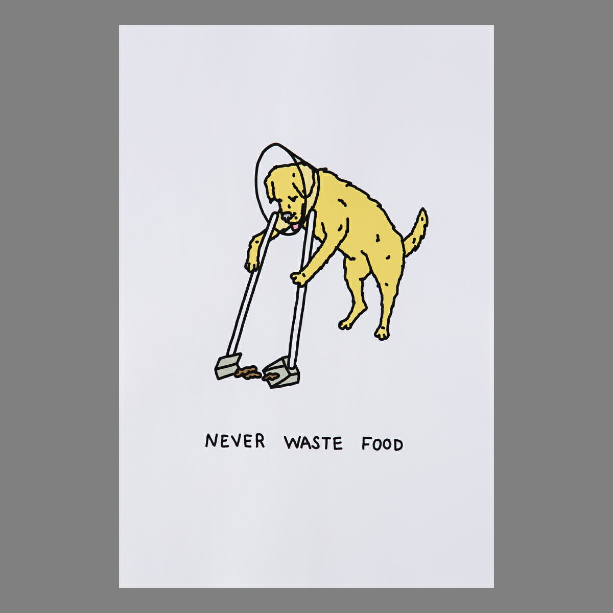 BrotherMerle NEVER WASTE FOOD ブラザーマール NEVER WASTE FOOD 【メンズ】【レディース】【ポスター】【22SS】