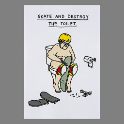 BrotherMerle DESTROY THE TOILET(ブラザーマール DESTROY THE TOILET)【メンズ】【レディース】【ポスター】【22SS】