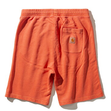 Carhartt NELSON SWEAT SHORT(ELBA)(カーハート ネルソンスウェットショーツ)【メンズ】【ハーフパンツ】【22SS】【ショートパンツ】【半ズボン】【短パン】【20off】