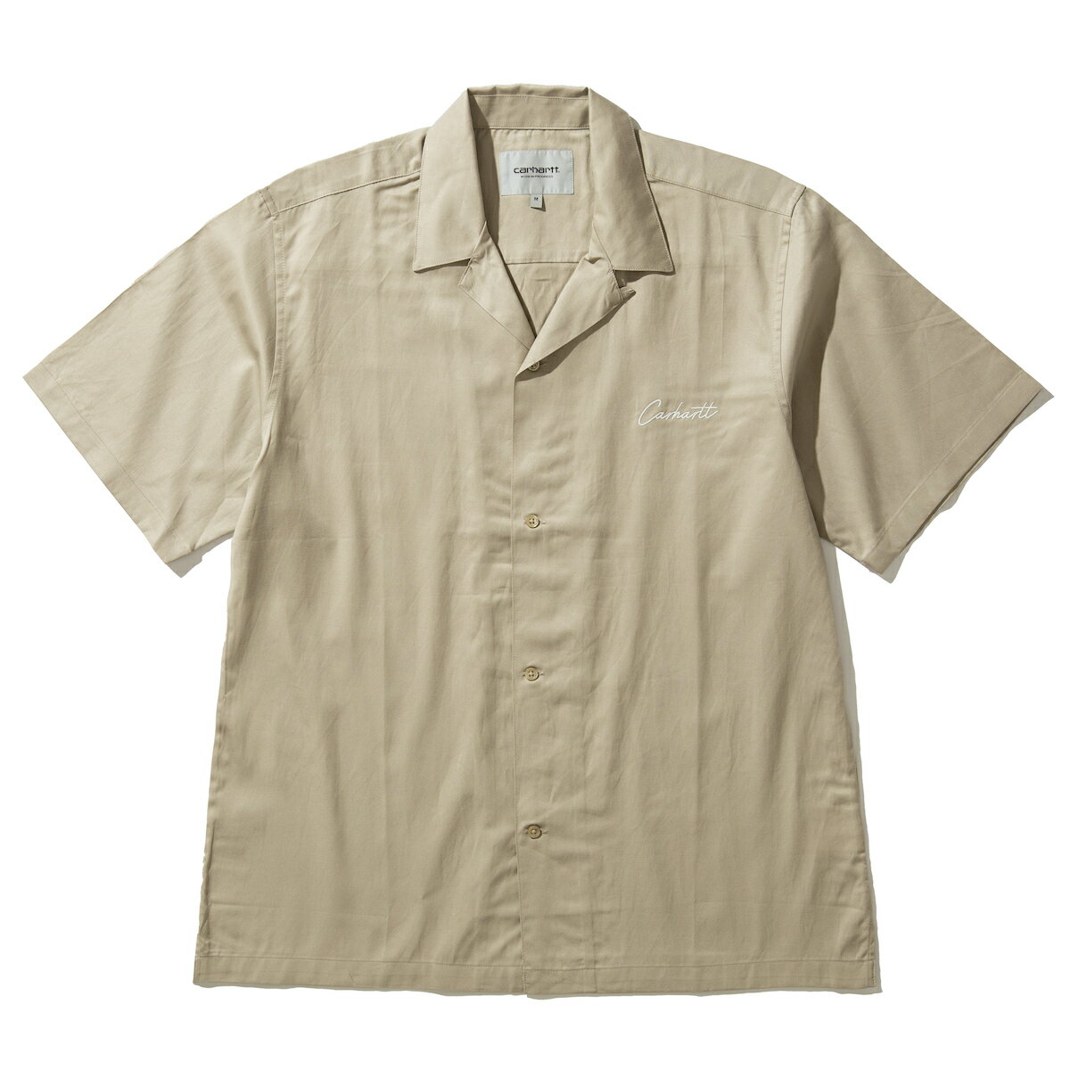 Carhartt WIP S/S DELRAY SHIRT(Wall / Wax)(カーハート ショートスリーヴ デルレイシャツ)