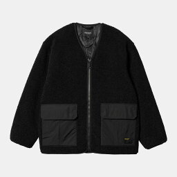 カーハート ボアジャケット レディース 【ポイント5倍 27日9:59まで】Carhartt WIP DEVIN LINER(Black)(カーハートワークインプログレス デビン ライナー)【メンズ レディース】【アウター ジャケット ライナー ボア】【23FW】