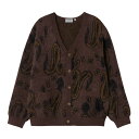 【500円OFFクーポン 5/6まで】Carhartt WIP Medford Cardigan(Paisley Jqd Buckeye)(カーハート WIP メドフォード カーディガン)【メンズ レディース】【カーディガン 総柄 ペイズリー】【23FW】