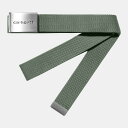 CARHARTT WIP CLIP BELT CHROME(Park)(J[n[g[NCvOX Nbv xg N[)yY fB[Xzyxg K`xg [N zy24SSz