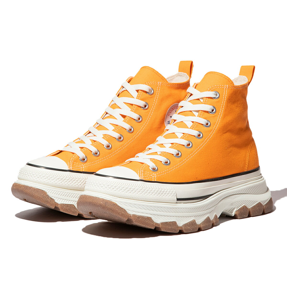 【500円OFFクーポン 3/20限定】CONVERSE ALL STAR (R) TREKWAVE HI(オレンジ)(コンバース オールスター (R) トレックウェーブ HI)【メンズ・レディース】【シューズ 靴 スニーカー 厚底 ハイカット】【23SS】