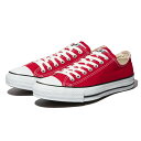 CONVERSE CANVAS ALL STAR OX(RED)(Ro[X LoX I[X^[ OX)yY fB[XzyXj[J[ V[Y [Jbg jZbNX bh ԁzy23SSz