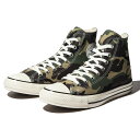 CONVERSE ALL STAR US DPM-CAMO HI(OLIVE)(コンバース オールスター US DPM-CAMO HI)【メンズ スニーカー ローカット オールスター ラ..