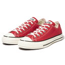 CONVERSE ALL STAR US OX(クラシックレッド)(コンバース オールスター US OX)