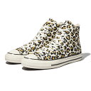 Converse ALL STAR US LEOPARD HI(WHITE)(Ro[X I[ X^[ US Ip[h HI)yY fB[XzyV[Y Xj[J[ Ip[h nCJbg Aj}zy23FWz