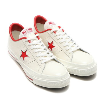 CONVERSE ONE STAR J(WHITE/RED)(コンバース ワン スター J)【ユニセックス】【スニーカー】【MADE IN JAPAN】【日本製】【CRYOVR】【10】【sale0123】