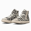 CONVERSE CHILD ALL STAR N 70 Z HI(ゼブラ)(コンバース チャイルド オール スター N 70 Z HI)【キッズ】【ジュニア シューズ ゼブラ柄 サイドジップ アニマル柄】【23FW】