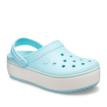 crocs Crocband™ platform clog(ice blue/ice blue)(クロックス クロックバンド™ プラットフォーム クロッグ)【レディース】【サンダル】【21SS-I】