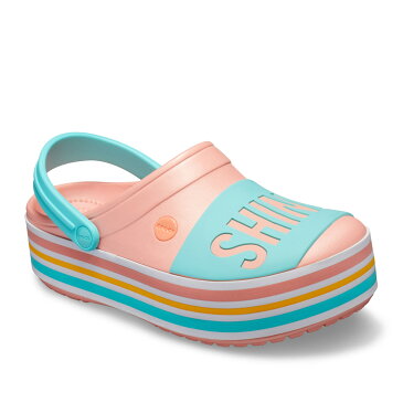 crocs Crocband™ platform bold color clog(melon)(クロックス クロックバンド™ プラットフォーム ボールド カラー クロッグ)【レディース】【サンダル】【21SS-I】