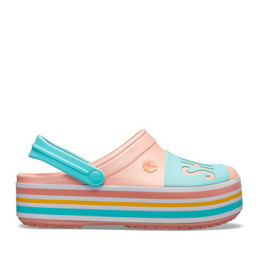 crocs Crocband™ platform bold color clog(melon)(クロックス クロックバンド™ プラットフォーム ボールド カラー クロッグ)【レディース】【サンダル】【21SS-I】