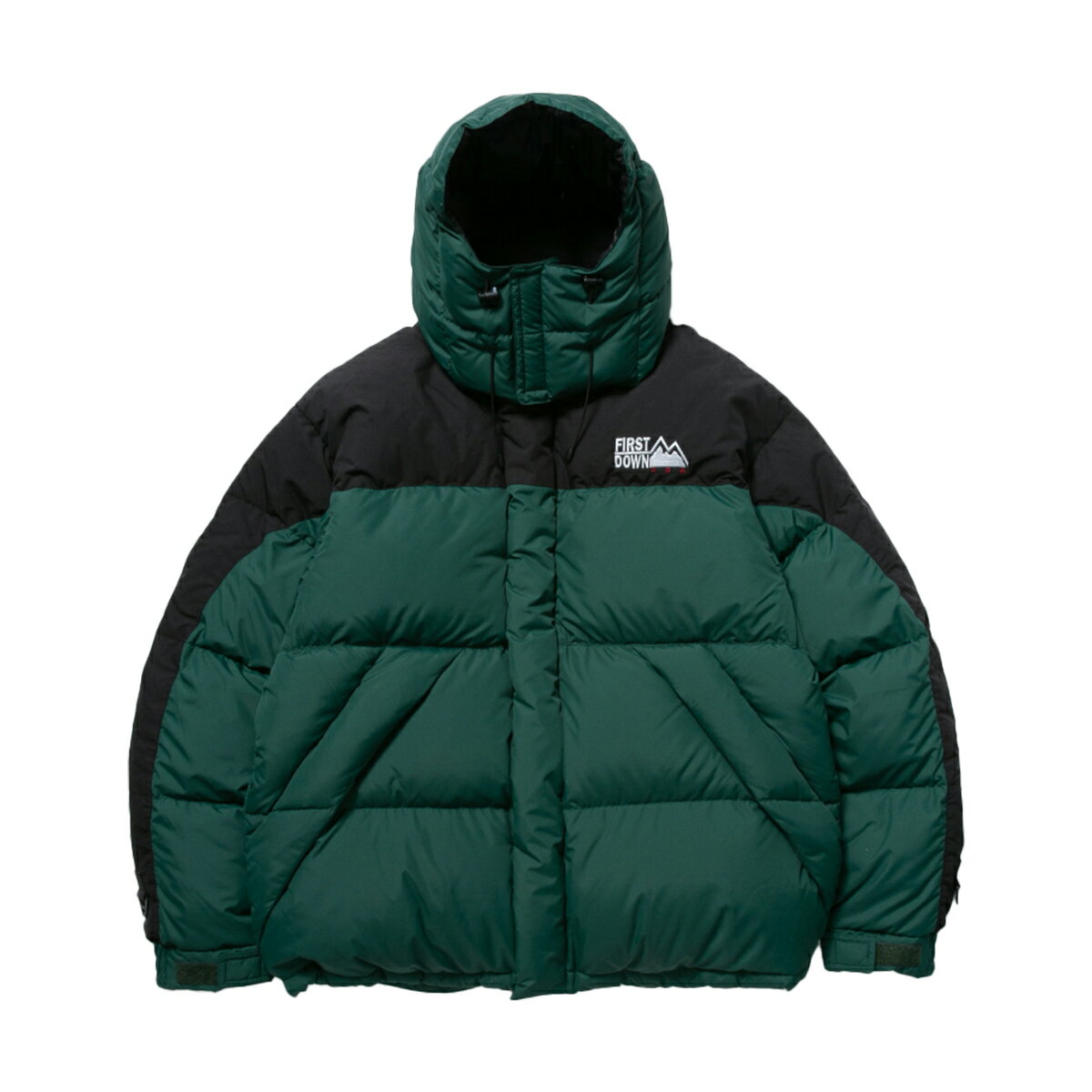 【LINE登録で10%OFFクーポン】【予約商品】10月下旬発送予定 FIRSTDOWN BUGGY DOWN JKT MICROFT(グリーン 緑 GREEN)(ファーストダウン バギー ダウン ジャケット マイクロフト)【メンズ アウター ダウン ジャケット 防寒 22FW】