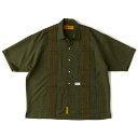 【ポイント10倍 27日9:59まで】FAT CANSECO(OLIVE)(エフエーティーカンセコ)【メンズ】【半袖 Tシャツ 夏 キューバシャツ ルーズシルエット ストリート スケーター】【23SS】