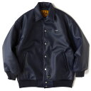 【500円OFFクーポン 5/6まで】F.A.T COOPERS(NAVY)(エフエーティー クーパーズ)【メンズ】【アウター ジャケット スタジャン フェイクレザー】【23FW】