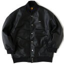 【500円OFFクーポン 5/6まで】F.A.T F 039 AWARD(BLACK)(エフエイティー エフ 039 アワード)【メンズ】【アウター ジャケット スタジャン レザー キルティング裏地】【24SS】