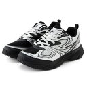 【pt10倍 11日1:59まで】FILA INTERUN(ブラック)(フィラ インテラン)【レディース】【シューズ スニーカー クッション性 タウンユース Y2K】【25SS】