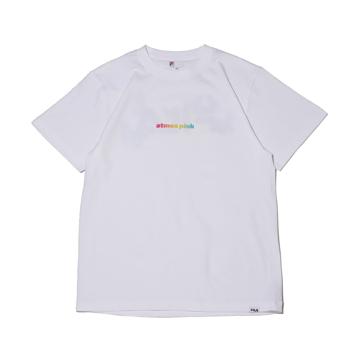 FILA atmos pink BUTTERFLY TEE(WHITE)(フィラ アトモスピンク バタフライ ティー)【メンズ】【レディース】【半袖Tシャツ】【21SS-I】