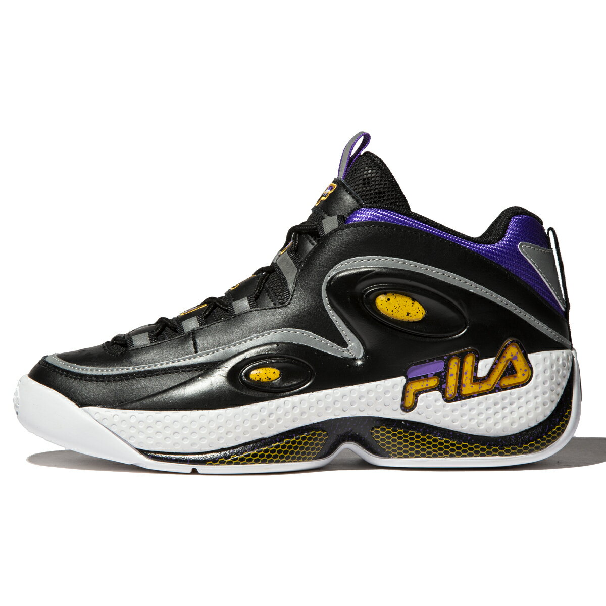 【最大5,000円OFFクーポン 8/20限定】【ラスト1点 サイズ:26.0cm】FILA GRANT HILL 3(BLACK)(フィラ グラントヒル3)【メンズ】【スニーカー】【21FW】