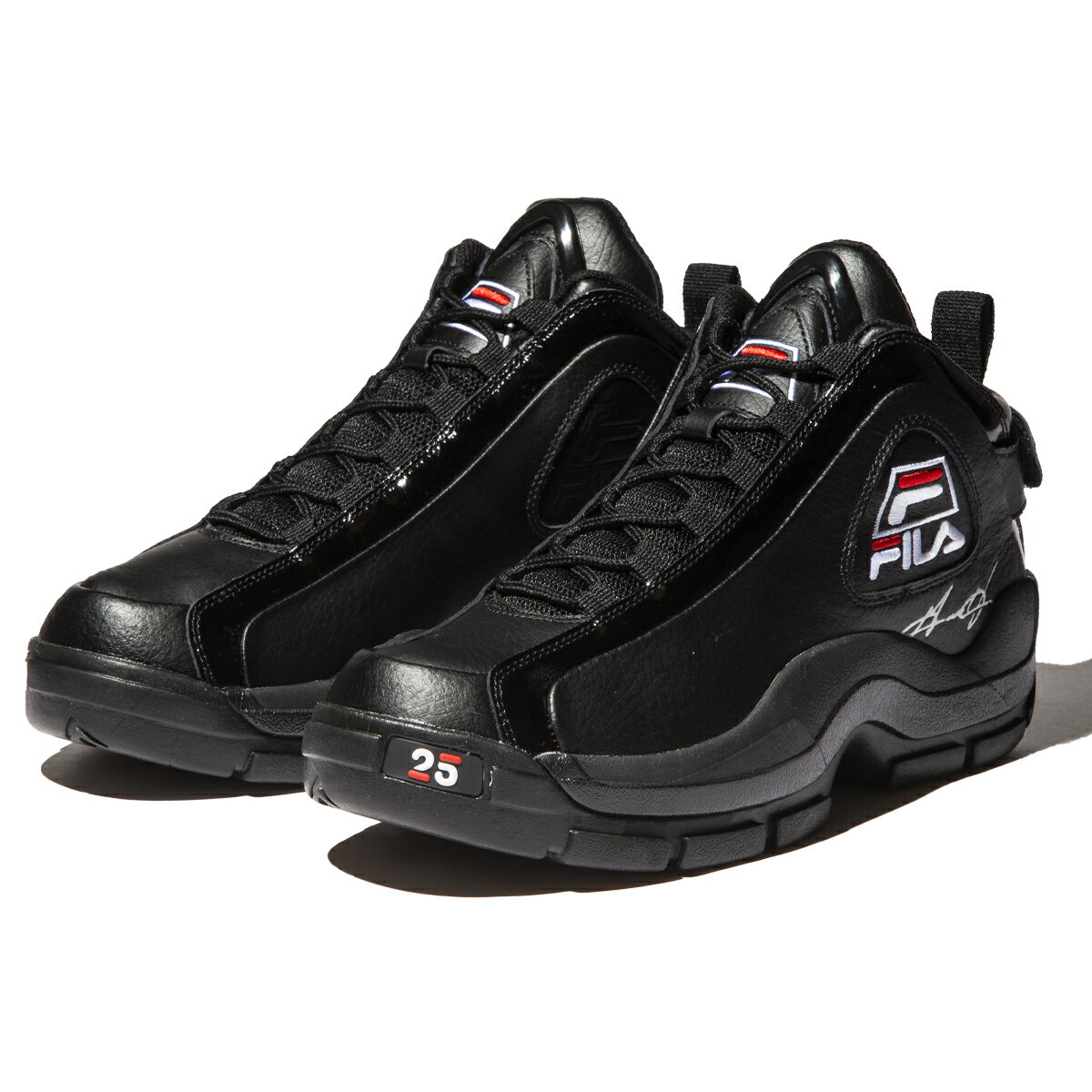 【最大5,000円OFFクーポン 8/20限定】【ラスト1点 サイズ:26.0cm】FILA GRANT HILL 2 25TH ANNI?(BLACK)(フィラ グラントヒル2　25th アニバーサリー)【メンズ】【スニーカー】【21FW】【30off】