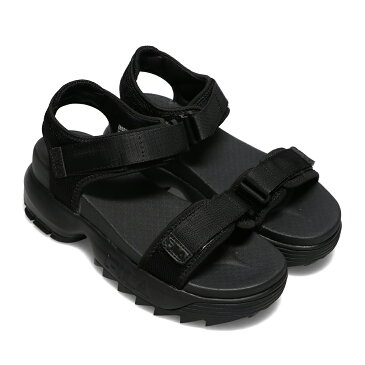 FILA DISRUPTOR WEDGE SANDAL(BLACK)(フィラ ディスラプター ウェッジ サンダル)【レディース】【サンダル】【21SS-I】