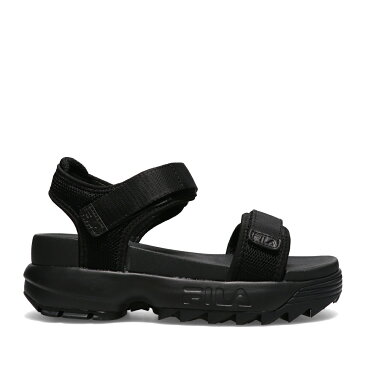 FILA DISRUPTOR WEDGE SANDAL(BLACK)(フィラ ディスラプター ウェッジ サンダル)【レディース】【サンダル】【21SS-I】
