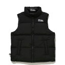 FIRST DOWN BUBBLE DOWN VEST MICROFT(R)(black)(ファーストダウン バブル ダウン ベスト マイクロフト)【メンズ レディース】【ベスト アウター 防寒着 アウトドア リバーシブル】【23FW】