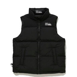 ファーストダウン ダウンベスト メンズ FIRST DOWN BUBBLE DOWN VEST MICROFT(R)(black)(ファーストダウン バブル ダウン ベスト マイクロフト)【メンズ レディース】【ベスト アウター 防寒着 アウトドア リバーシブル】【23FW】