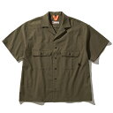 FLATLUX Nuance Ss-Shirt(mocha khaki)(フラットラックス ニュアンス ショートスリーブシャツ)