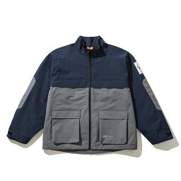 FLATLUX Sierra Designs x FLATLUX - Fabric Jacket(flint grey)(フラットラックス シエラデザイン x フラットラックス - ファブリック ジャケット)【メンズ レディース】【アウター ジャケット マウンテンパーカー コラボ 】【23FW】