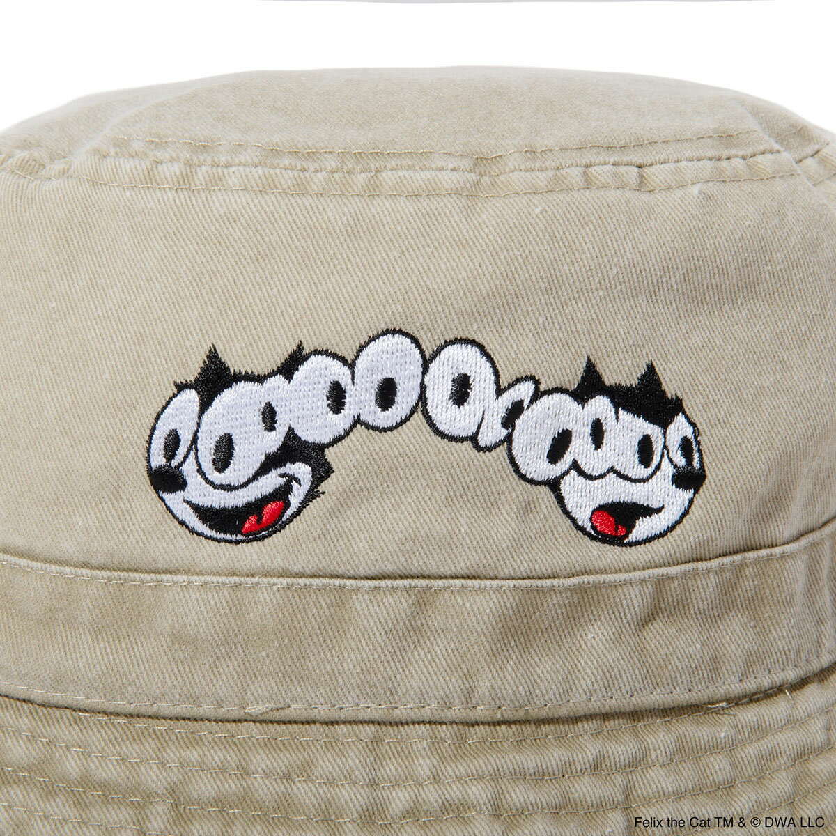 【30%OFF】FLATLUX Trick Bucket Hat(Khaki)(フラットラックス トリック バケットハット)【メンズ】【帽子 ハット フィリックス・ザ・キャット コラボ】【24SS】