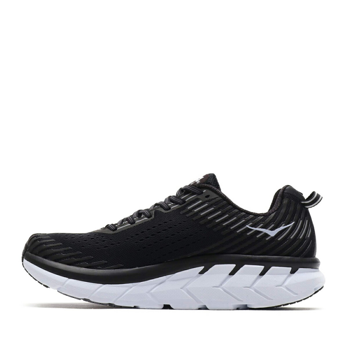 HOKA ONE ONE Clifton 5(BLACK/WHITE)(ホカオネオネ クリフトン 5)【メンズ】【スニーカー】【18FW-I】