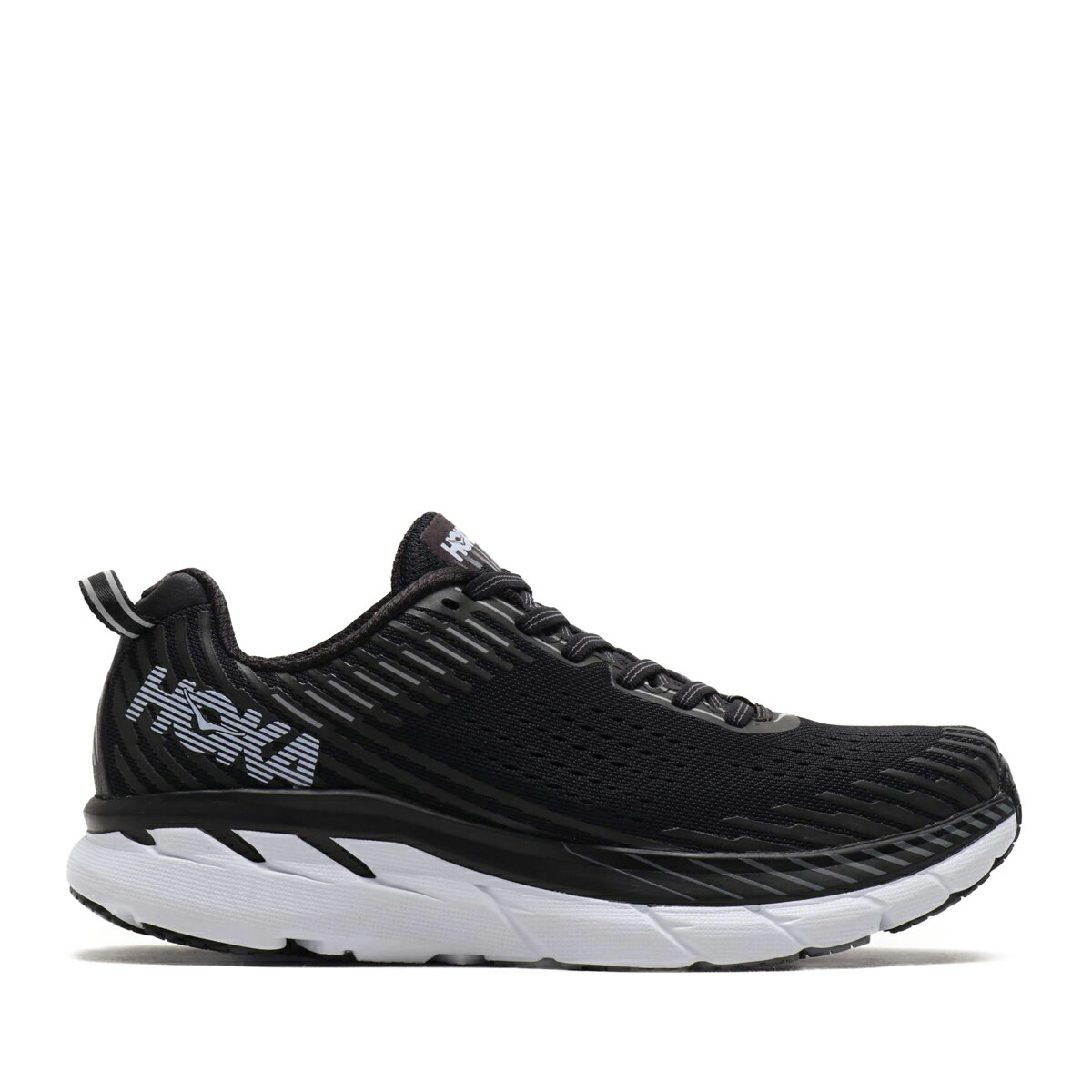 HOKA ONEONE CLIFTON 5(Black/White)(ホカ オネオネ クリフトン 5)【レディース】【スニーカー】【19SS-I】