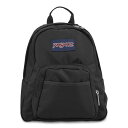 JANSPORT HALF PINT(BLACK)(ジャンスポーツ ハーフ パイント)【レディース キッズ】【バッグ バックパック コンパクト ミニリュック 小さめ】【23SS】