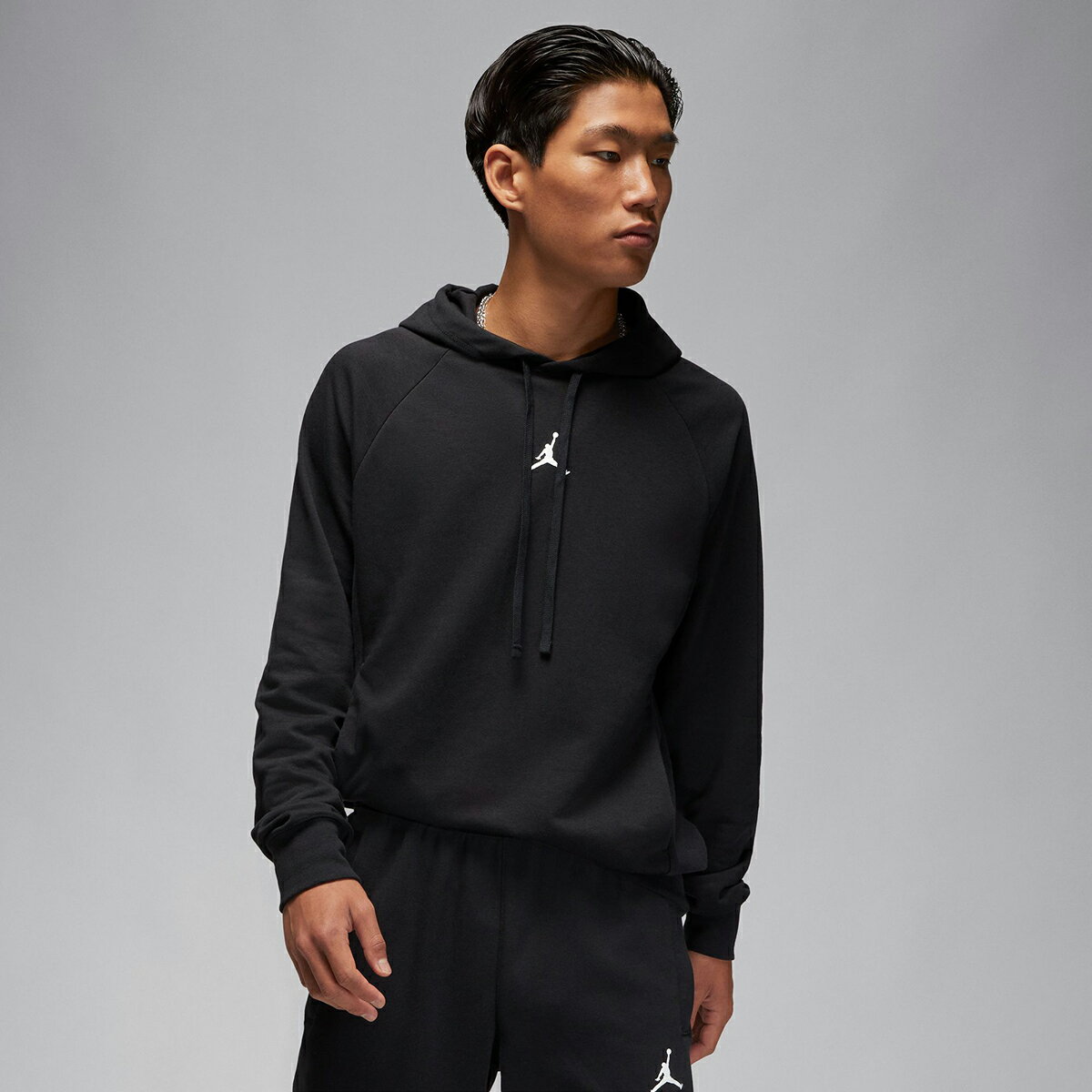 【30%OFF】JORDAN BRAND DF SPRT CSVR フリース プルオーバー L/S フーディ(BLACK/WHITE)(ジョーダンブランド DF SPRT CSVR フリース プルオーバー L/S フーディ)【メンズ】【Dri-FIT Sport Crossover フリース パーカー】【24SS】