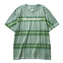 Liberaiders BORDER TIEDYE TEE(GREEN)(リベレイダースボーダータイダイティー)