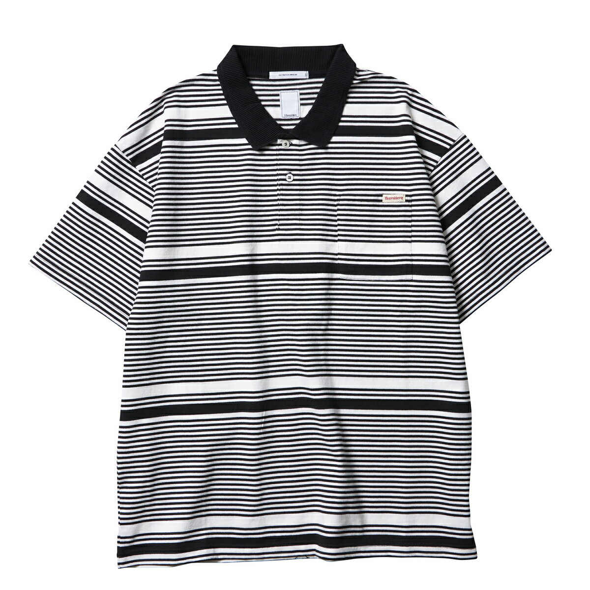 Liberaiders MULTI STRIPE POLO SHIRT(BLACK)(xC_[X }`XgCv |Vc)yYzyVc wr[EFCgzy24SSz