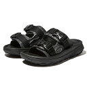 【50%OFF】MERRELL HUT ULTRA WRAP(BLACK)(メレルハット ウルトラ ラップ)【レディース】【サンダル リカバリーサンダル 厚底】【23SS】