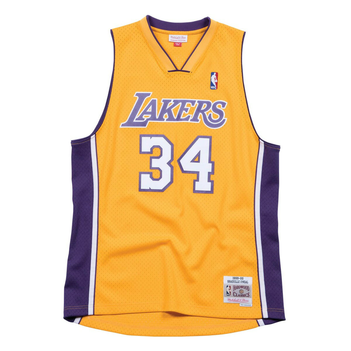 【500円OFFクーポン 5/20限定】MITCHELL & NESS SwingmanJersey LAL-#34 S O'Neal(LOS ANGELES LAKERS)(ミッチェルアンドネス スウィングマンジャージ LAL-#34 S O'Neal)【メンズ】【タンクトップ バスケタンク ユニフォーム シャキール・オニール】【24SS】