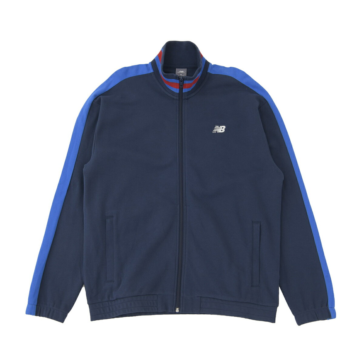 New Balance Fullzip Trackjacket(ネイビー)(ニューバランス フルジップ トラックジャケット)