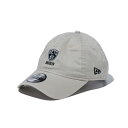 NEW ERA BROOKLYN NETS MINI LOGO 9THIRTY(ライトグレー)(ニューエラ ブルックリン ネッツ ミニ ロゴ 930)【メンズ レディース】【帽子 キャップ NBA 刺繍ロゴ】【24SS】