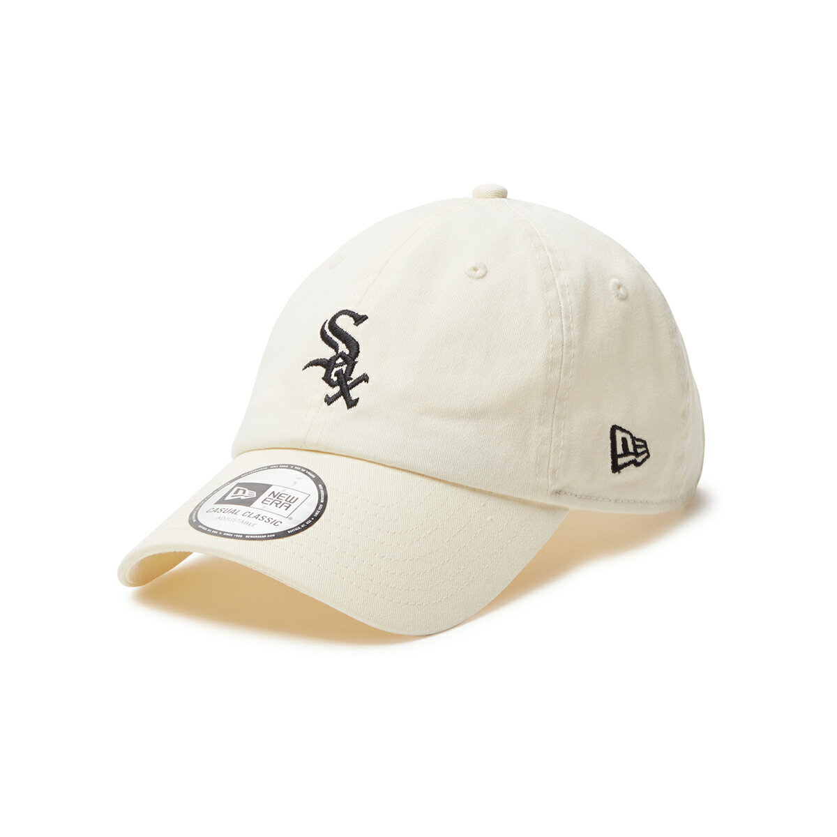 NEW ERA CHICAGO WHITE SOX CASUAL CLASSIC(クロームホワイト)(ニューエラ シカゴ・ホワイトソックス カジュアル クラシック)【メンズ レディース】【帽子 キャップ 刺繍】【25SS】