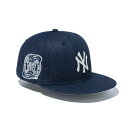 NEW ERA NEW YORK YANKEES SUBWAY SERIES SIDE PATCH DENIM 59FIFTY(インディゴデニム)(ニューエラ ニューヨーク ヤンキース サブウェイシリーズ サイドパッチデニム 5950)【メンズ レディース】【キャップ 帽子 デニム】【24SS】