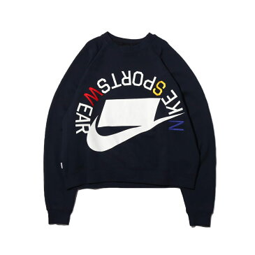 NIKE AS M NSW NSP CREW FT(DARK OBSIDIAN/WHITE)(ナイキ フレンチテリー クルー)【メンズ】【スウェット】【19SU-I】