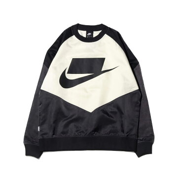 NIKE AS M NSW NSP CREW WVN(ANTHRACITE/BLACK/SAIL/BLACK)(ナイキ ウーブン クルー)【メンズ】【スウェット】【19SU-I】