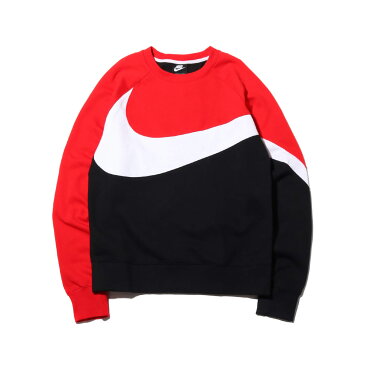 NIKE AS M NSW HBR CREW BB STMT(UNIVERSITY RED/WHITE/BLACK/BLACK)(ナイキ HBR BB STMT クルー)【メンズ】【スウェット】【19SP-I】