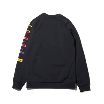 NIKE M J SPRT DNA HBR FLEECE CREW(BLACK)(ナイキ ジョーダン SPRT DNA HBR フリース クルー)【メンズ】【スウェット】【19FA-I】