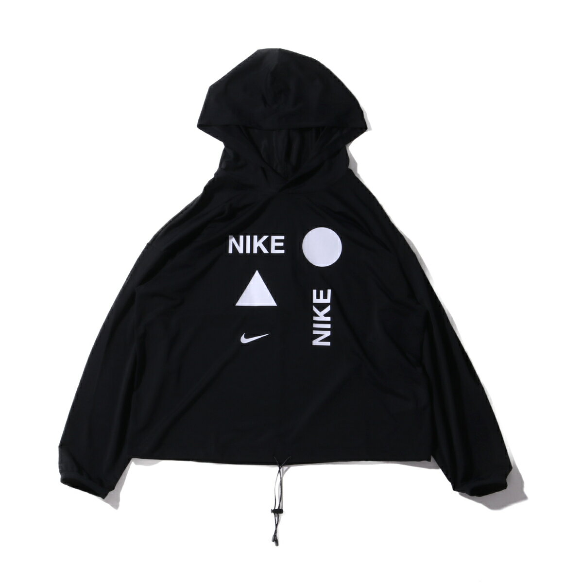 NIKE AS W NK FLC HOODY ICNCLSH(BLACK/WHITE)(ナイキ ウィメンズ フリース フーディ アイコンクラッシュ)【レディース】【パーカー】【20SU-I】