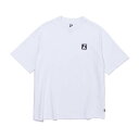 POLER SUMMIT RELAX FIT TEE(WHITE)(ポーラー サミット リラックスフィット ティー)【メンズ レディース】【半袖Tシャツ ワンポイント ヘビーウェイト アウトドア】【24SS】